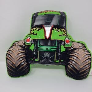 Monster Truck Plush Toy - Green and Black